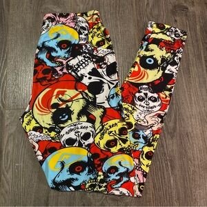 Quicksilver leggings monster horror pop culture one size sweetlegs